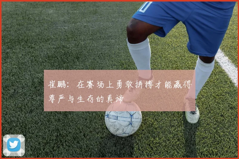 崔鹏：在赛场上勇敢拼搏才能赢得尊严与生存的真谛